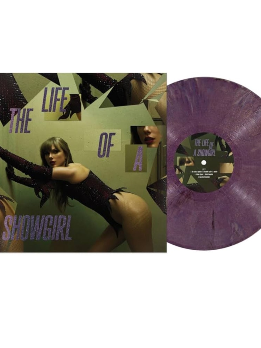SEALED Taylor Swift The Life Of A Showgirl The Shiny Bug Purple Vinyl